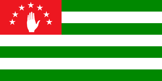 Flag of Abkhazia - Republic of Abkhazia - All Flags ORG