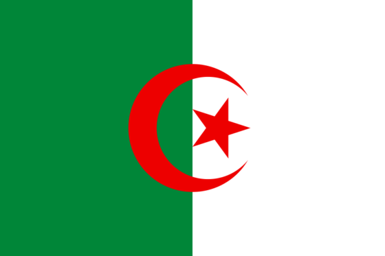 Flag of Algeria - People's Democratic Republic of Algeria - All Flags ORG