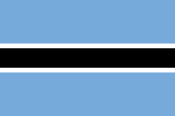Flag of Botswana - Republic of Botswana - All Flags ORG