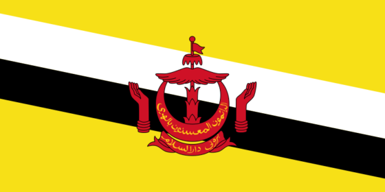 Flag of Brunei - Negara Brunei Darussalam - All Flags ORG