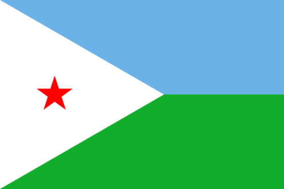 Flag of Djibouti - Republic of Djibouti - All Flags ORG