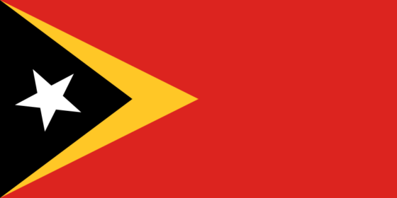 Flag of East Timor - Democratic Republic of Timor-Leste - All Flags ORG
