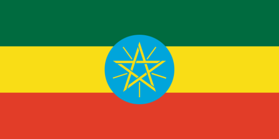 Flag of Ethiopia - Federal Democratic Republic of Ethiopia - All Flags ORG