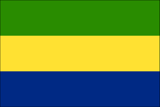 Flag of Gabon - Gabonese Republic - All Flags ORG