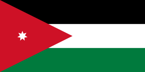 Flag of Jordan - Hashemite Kingdom of Jordan - All Flags ORG