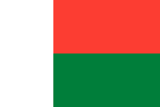 Flag of Madagascar - Republic of Madagascar  - All Flags ORG