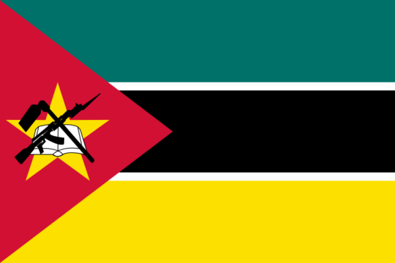 Flag of Mozambique - Republic of Mozambique - All Flags ORG