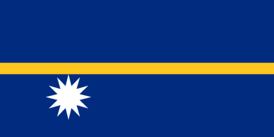 Flag of Nauru - Republic of Nauru - All Flags ORG