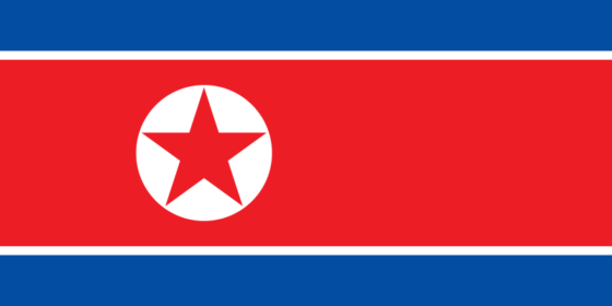 Flag of North Korea - Democratic People's Republic of Korea - All Flags ORG