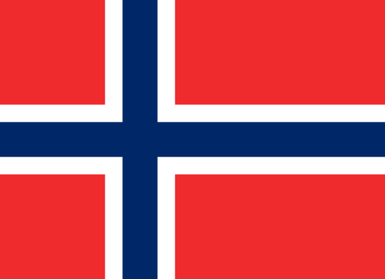 Flag of Svalbard - (Territory of Norway and Flag of Norway) - All Flags ORG