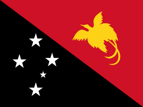 Flag of Papua New Guinea - Independent State of Papua New Guinea - All Flags ORG