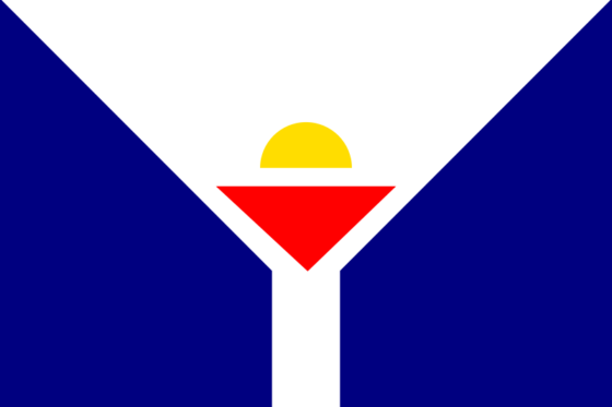 Flag of Saint Martin - Collectivity of Saint Martin (French overseas collectivity) - All Flags ORG