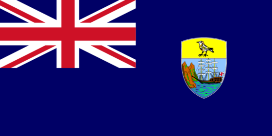 Flag of Saint Helena - (UK overseas territory) - All Flags ORG