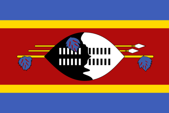 Flag of Swaziland - Kingdom of Swaziland - All Flags ORG