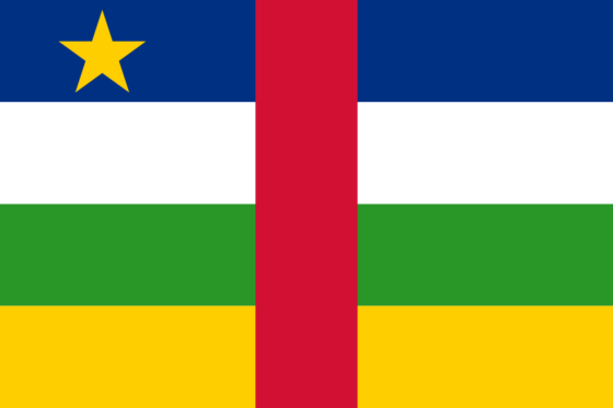 Flag of the Central African Republic - All Flags ORG