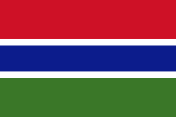 Flag of The Gambia - Republic of The Gambia - All Flags ORG