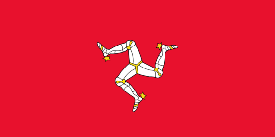 Flag of the Isle of Man - (British Crown dependency) - All Flags ORG