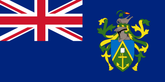 Flag of the Pitcairn Islands - Pitcairn, Henderson, Ducie, and Oeno Islands (UK overseas territory) - All Flags ORG