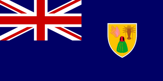 Flag of the Turks and Caicos Islands - (UK overseas territory) - All Flags ORG