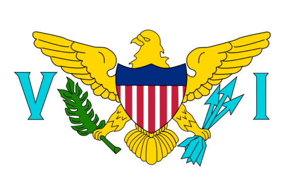 Flag of the Virgin Islands, United States - United States Virgin Islands (US organized territory) - All Flags ORG