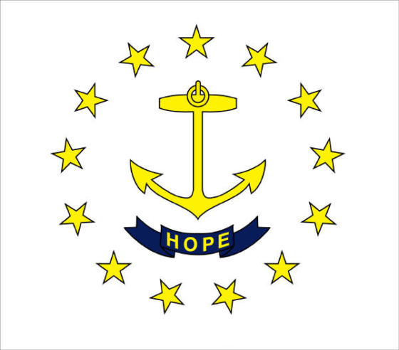 State Flag of Rhode Island - All Flags ORG
